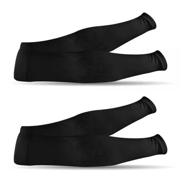 PGA 자외선 차단 쿨토시 2p x 2세트, 블랙