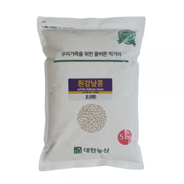 대한농산 흰강낭콩, 5kg, 1개