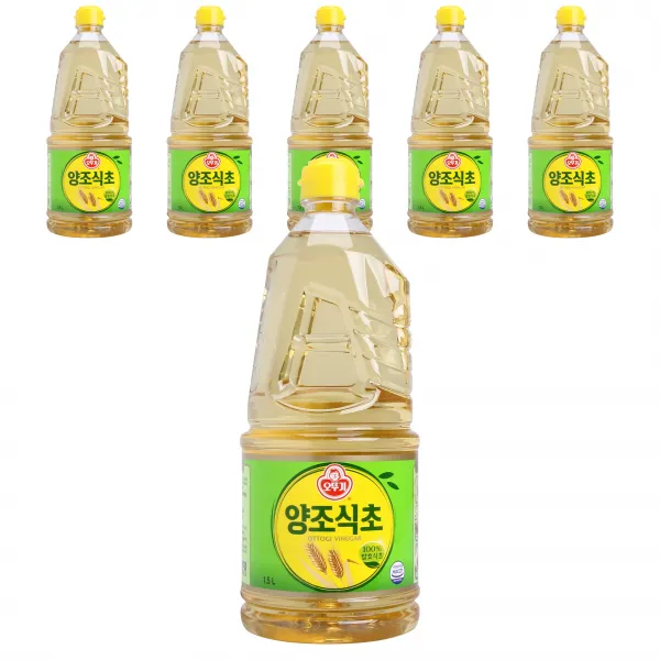 오뚜기 양조식초, 6개, 1.5L