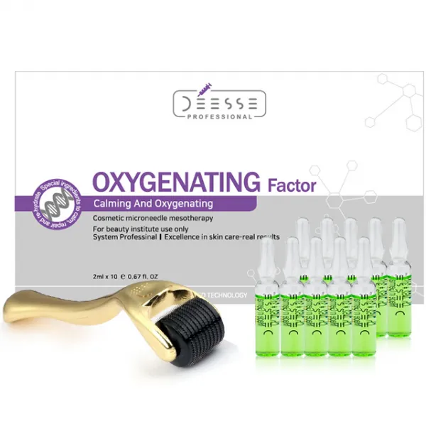 데쎄 옥시젠 앰플 팩터 2ml x 10p + 롤러, 1세트