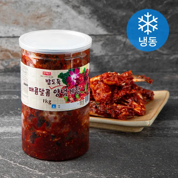 나무새 양념게장 (냉동), 1kg, 1개