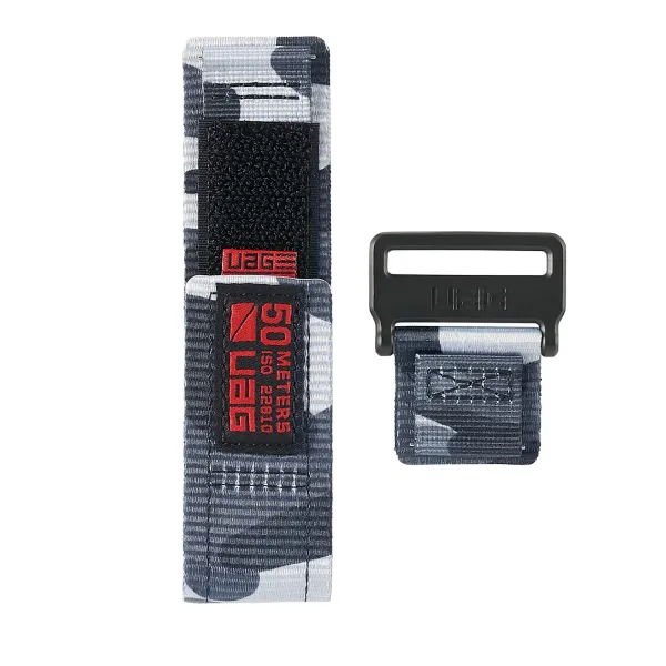 유에이지 갤럭시 프론티어/기어S3/워치3 22mm 엑티브 스트랩 (45/46mm 호환 가능), 카모, 1개