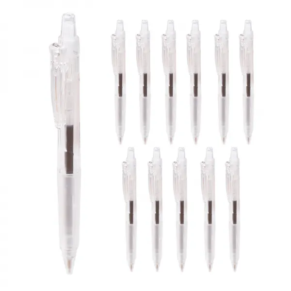단순생활 잉크젤펜 0.5mm, 블랙, 12개