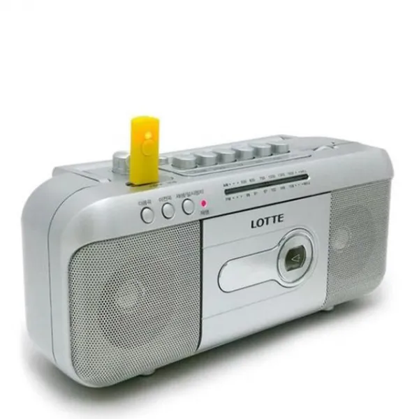 롯데전자 USB 카세트 900g, Pingky-180, 실버