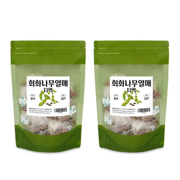 참좋은데이 회화나무 열매차 티백, 100개, 1.2g
