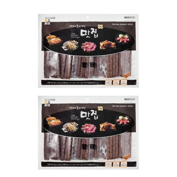 극상소재 맛집 강아지간식 360g, 황태, 2개