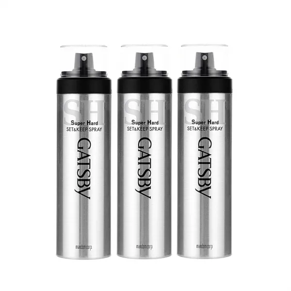 갸스비 셋앤킵 슈퍼하드 헤어 스프레이, 263ml, 3개