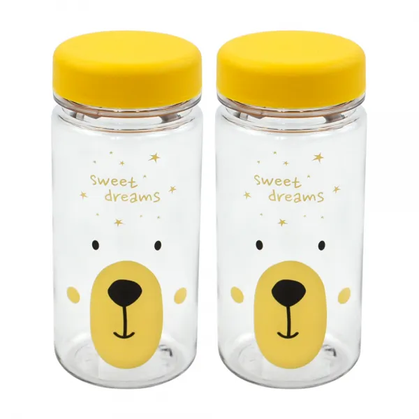 베어 에코젠 물병 2p, 혼합색상, 350ml