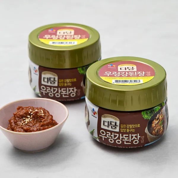 다담 우렁강된장, 500g, 2개