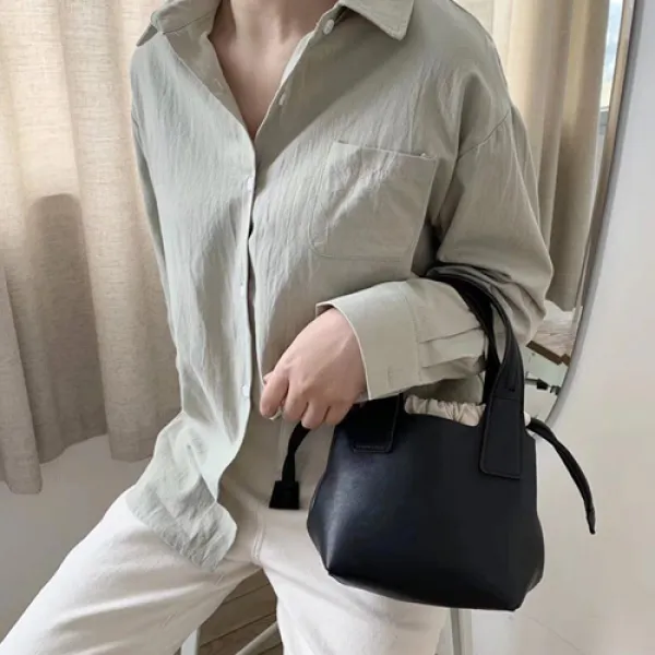 프렌치시크백 토트 미니 복조리 버킷백 GA2339