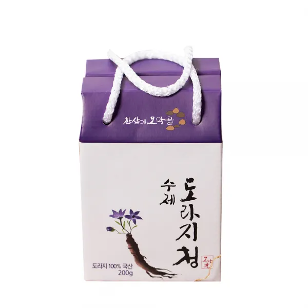 참살이모악골 수제 도라지청 200g + 선물박스, 1세트