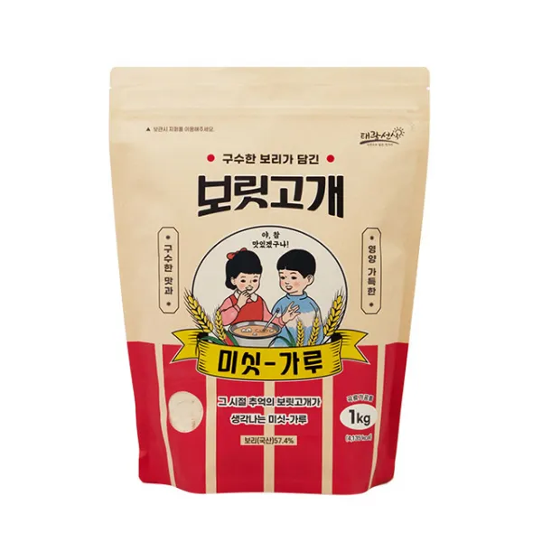 태광선식 보릿고개 미싯가루, 1kg, 1개