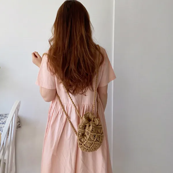와플 복조리백 215g