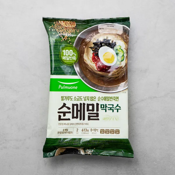 풀무원 순메밀 쫄깃막국수 2인, 613g, 1개