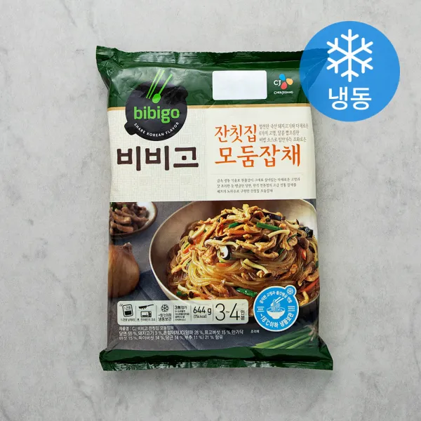 비비고 잔칫집 모둠잡채 냉동 644g 1개