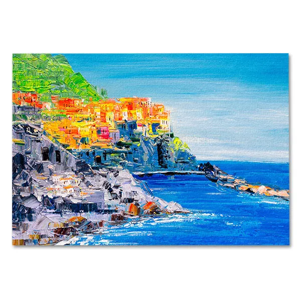 소소한 감성 캔버스 프린팅 액자 유럽풍경 유화 SSO-EUV04