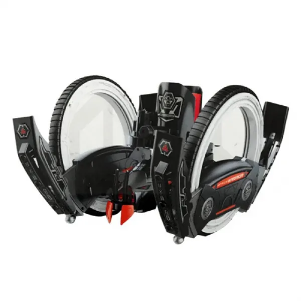 원클릭 원반 발사 유니버스 워리어 로봇 RC HFUN732500 2.4GHz, 혼합색상