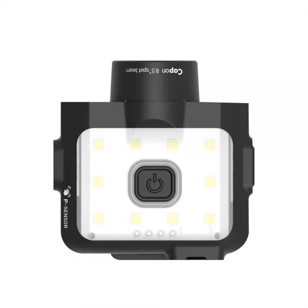 크레모아 캡온 120D LED헤드랜턴, 블랙, 1개