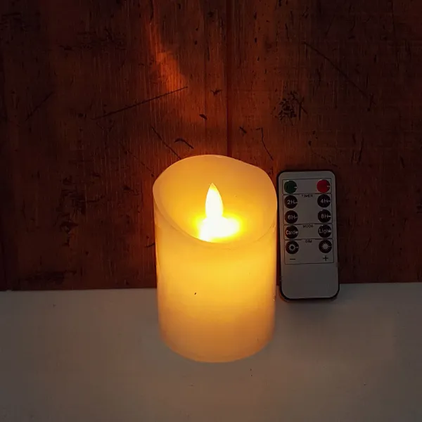 아둥놀이터 LED캔들 10cm, 단일 색상