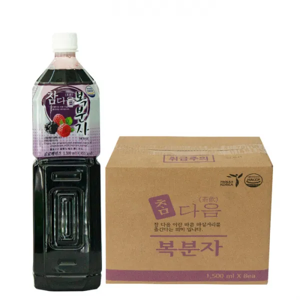 파낙스 참다음 복분자, 1500ml, 8개