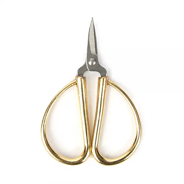브랜드얀 감성 미니미니 가위 6cm, 골드, 1개