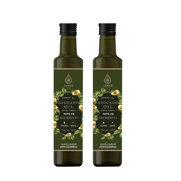 JUNKOOIL 냉압착 엑스트라버진 아보카도오일, 2개, 250ml