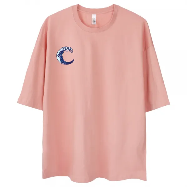 벤힛 웨이브문 오버핏 티셔츠