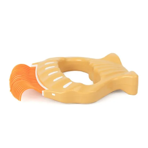 반려동물 기능성 장모용 조개빗 Orange