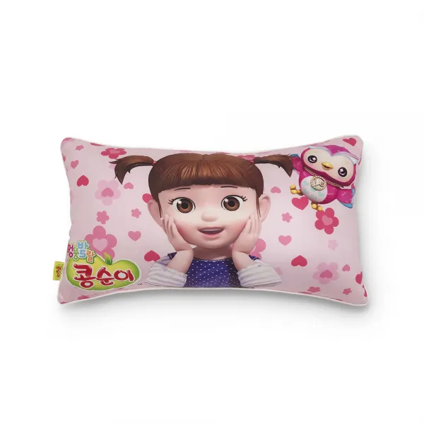 베고자니 캐릭터 베개 겉커버 + 솜 세트, 콩순이