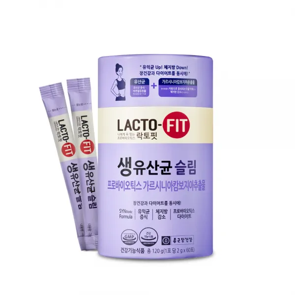 종근당건강 락토핏 생유산균 슬림 120g 1통