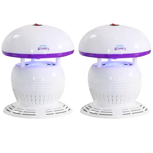 유펠 모기박살 Led 흡입식 모기퇴치기 2p Lf C