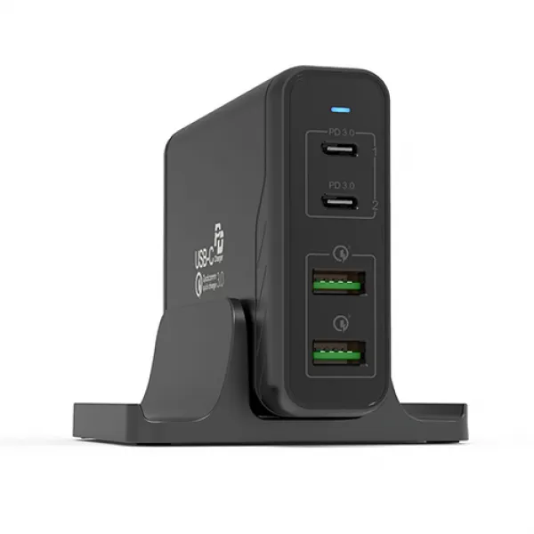 주파집 Max 140w 듀얼 Pd Pps 그램 / 맥북 / 아이패드 초고속 멀티 충전기 Hc03 블랙 1개