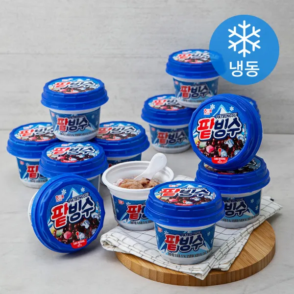 해태제과 팥빙수 냉동 250ml 12입