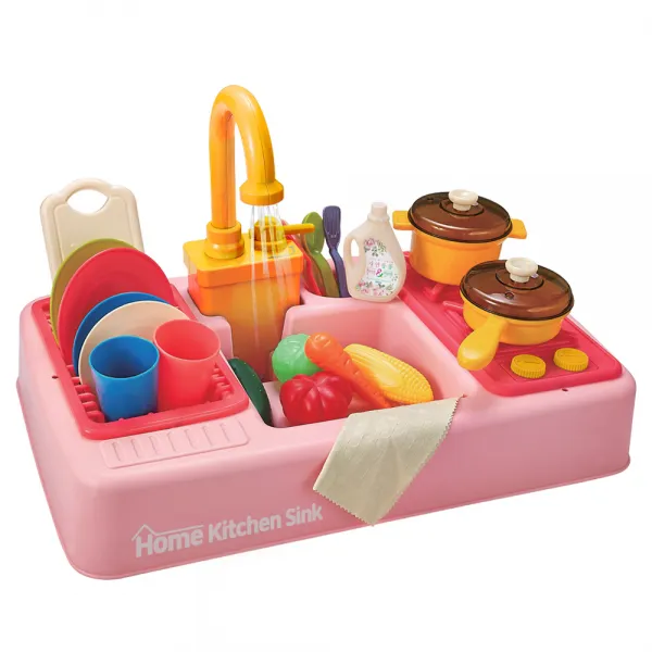 바니랜드 홈키친 싱크대 주방놀이, 혼합색상