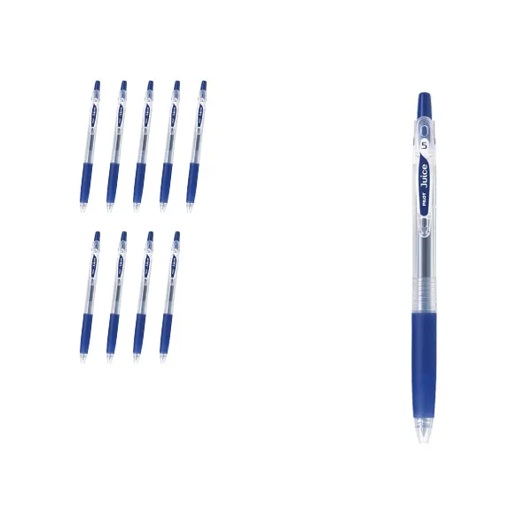 파이롯트 쥬스 젤잉크펜 0.5mm Lju 10ef 블루블랙 10개