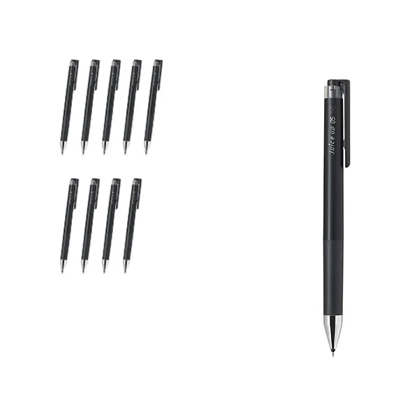파이롯트 쥬스업 젤잉크펜 0.5mm Ljp 20s5 블랙 10개