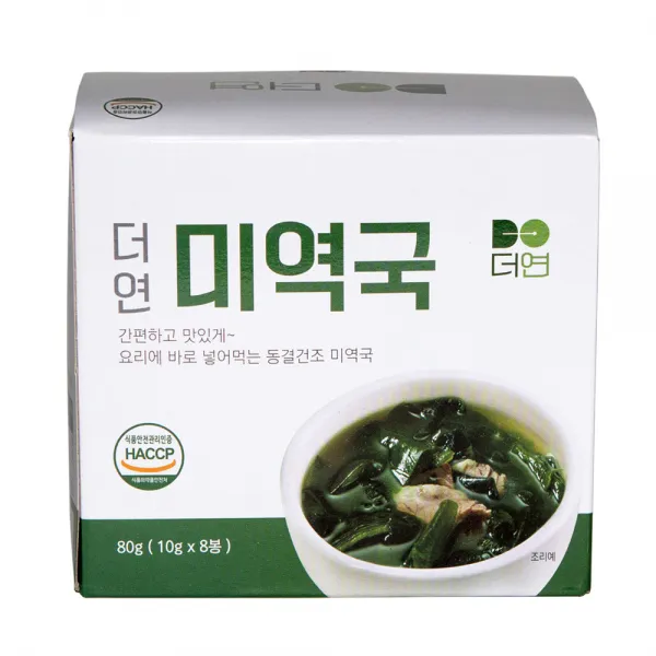 더연 동결건조 미역국 10g 8개