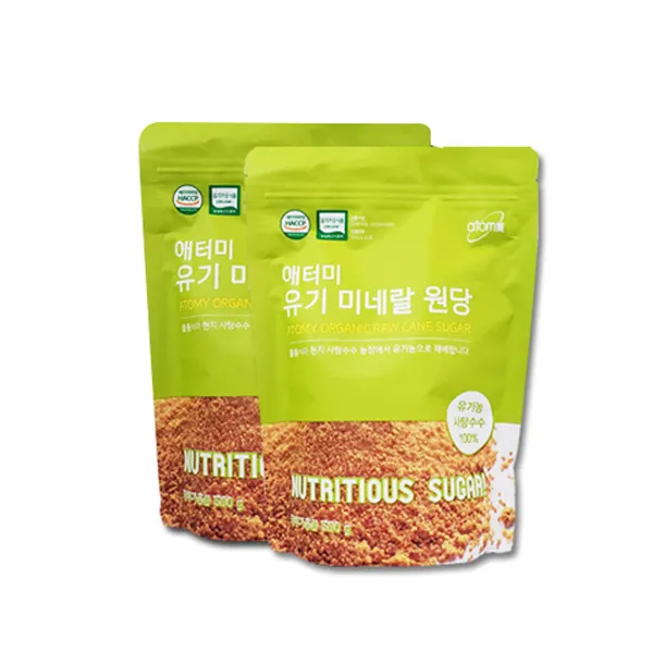 애터미 유기 미네랄 원당 500g 2개