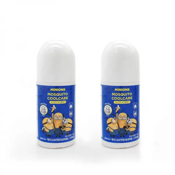 미니언즈 에이드프로 모기쿨케어 벌레물림 볼타입 외용소독제 50ml, 2개