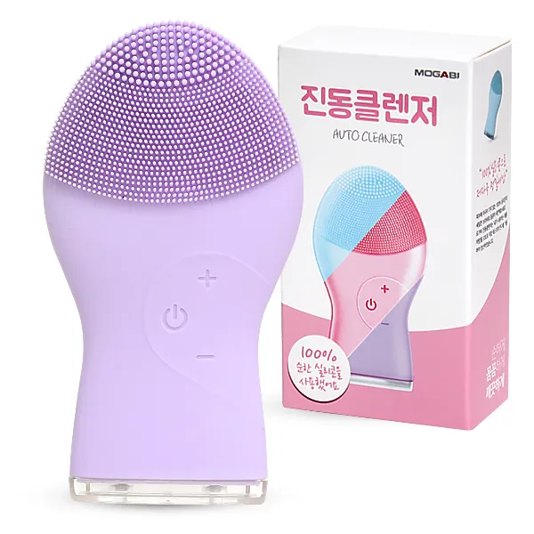 모가비 충전식 실리콘 진동클렌저, MOG-101, 퍼플