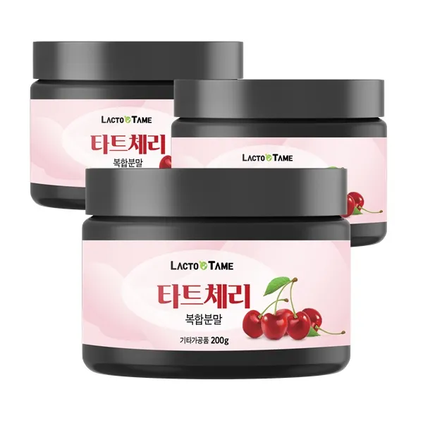 락토테미 타트체리 복합분말, 200g, 3개