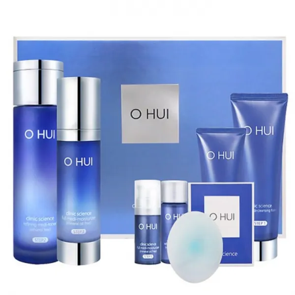 오휘 클리닉 사이언스 딥 메디 클렌징폼 80ml + 40ml + 리파이닝 메디 토너 150ml + 20ml + 풀메디 모이스처라이저 75ml + 10ml 세트, 1세트