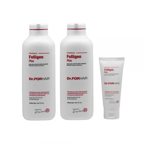닥터포헤어 폴리젠 플러스 샴푸 500ml X 2p + 100ml 1세트