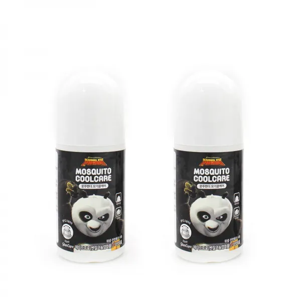 쿵푸팬더 모기 벌레 쿨케어 볼타입 외용소독제 50ml, 2개