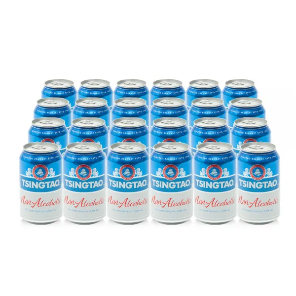 칭따오 논알콜릭 캔, 330ml, 24개