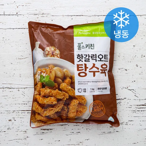 풀무원 풀스키친 핫갈릭오트 탕수육 (냉동), 1kg, 1개