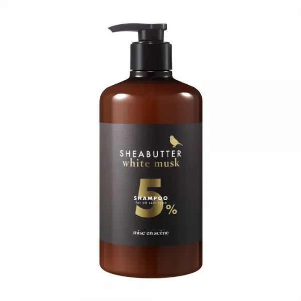 미쟝센 시어버터 5% 샴푸 화이트머스크향, 880ml, 1개