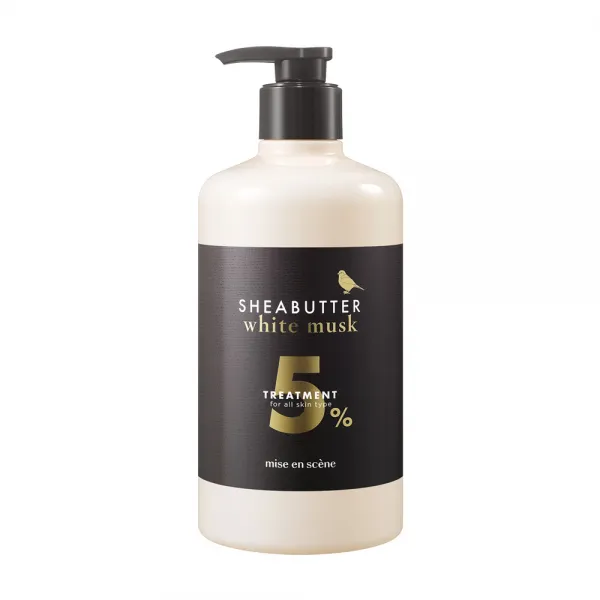 미쟝센 시어버터 5% 트리트먼트 화이트머스크향, 880ml, 1개