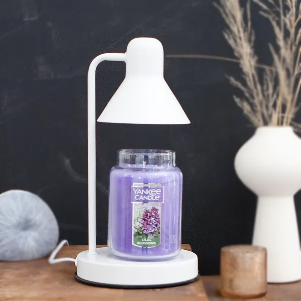 양키캔들 라지자 + 더스윗 모노 캔들워머 다이얼 + 전구2p 세트, 라일락블라썸