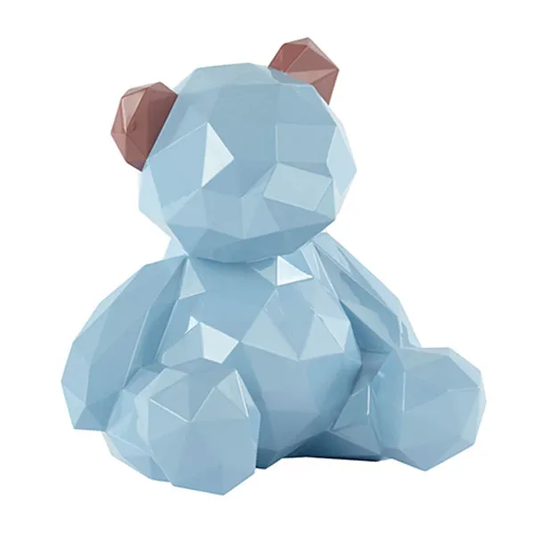 커미 소소한작당 Modern circus series Baby bear 인테리어 장식품, BLUE